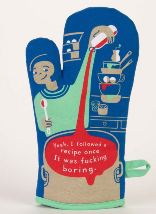 OVEN MITT - BORING