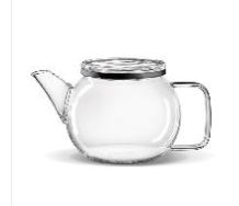 Ronnefeldt Glass Teapot, 0.4 L, incl. lid with wiper ring