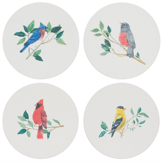 Soak Up Coaster - 4 Different Styles - Birdsong