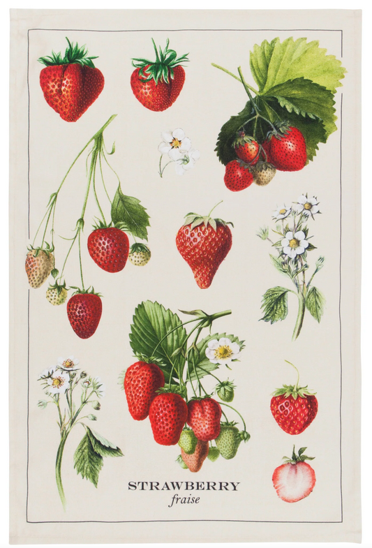 Dish Towel - Vintage Strawberries