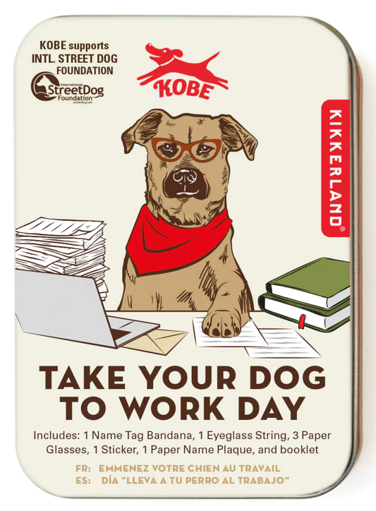 Kobe Take Your Dog to Work Day