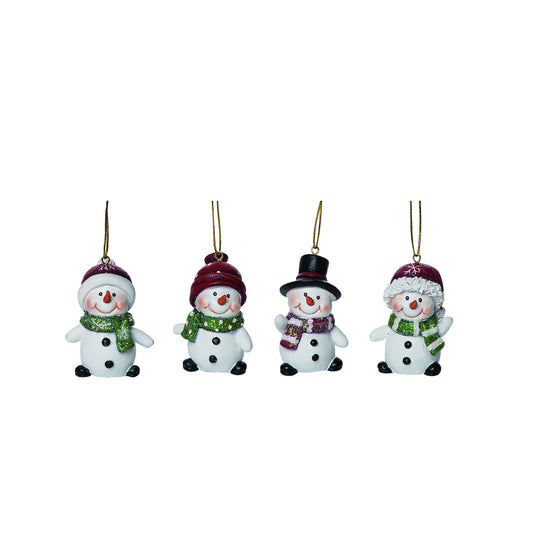 Snowman Pal Ornament ( Choice of 4 styles )