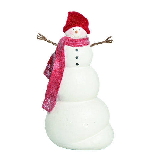 Big Arms Snowman Figure Decoration