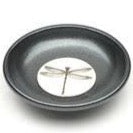 Sauce Dish Graphite Gray/Black Dragonfly