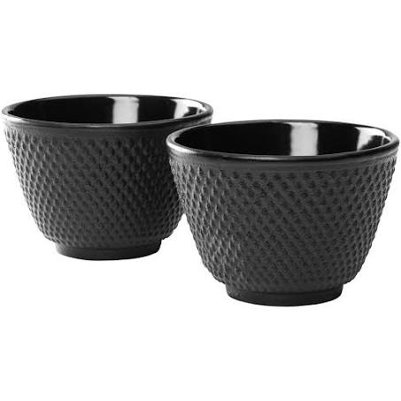 Black Cast Iron Drink / strainer Cup