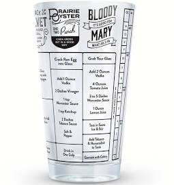 FRED AND FRIENDS - Good Measure Hangover Recipe Glass