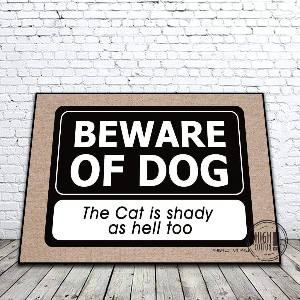 Door Mat - Beware of Dog