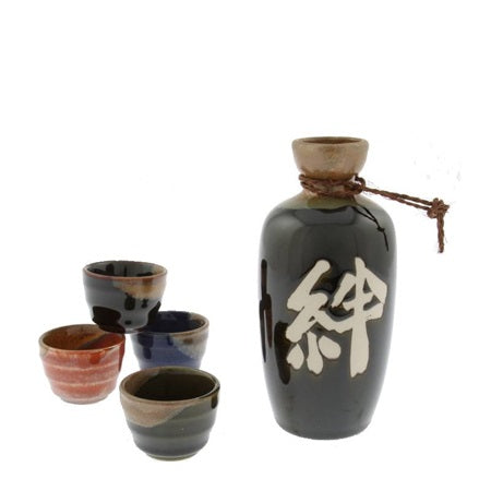 Sake Set Oribe Kizuna