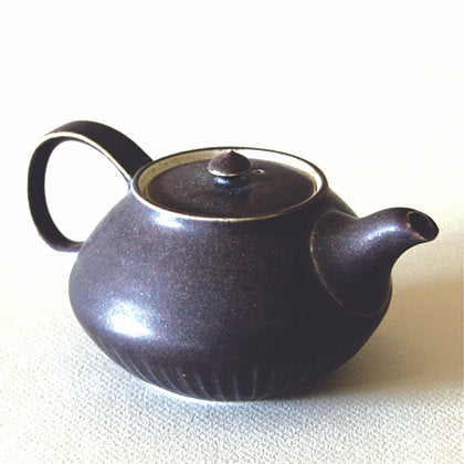 Gray Teapot & 2 Cups Tea Set