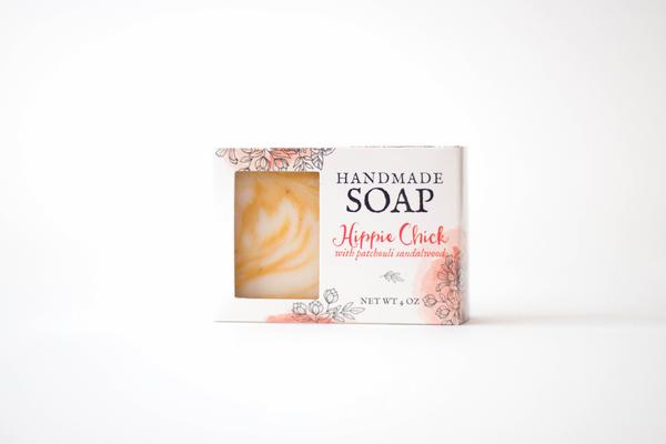 Handmade Soap Hippie Chick 4 oz