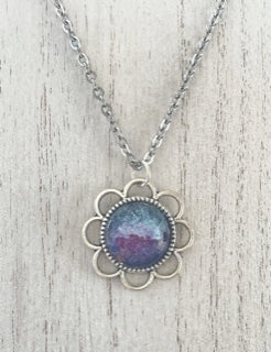 Art Necklace WATERCOLOR DESIGN