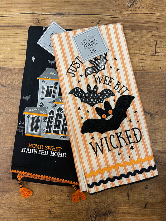 Halloween Dish towels - DII