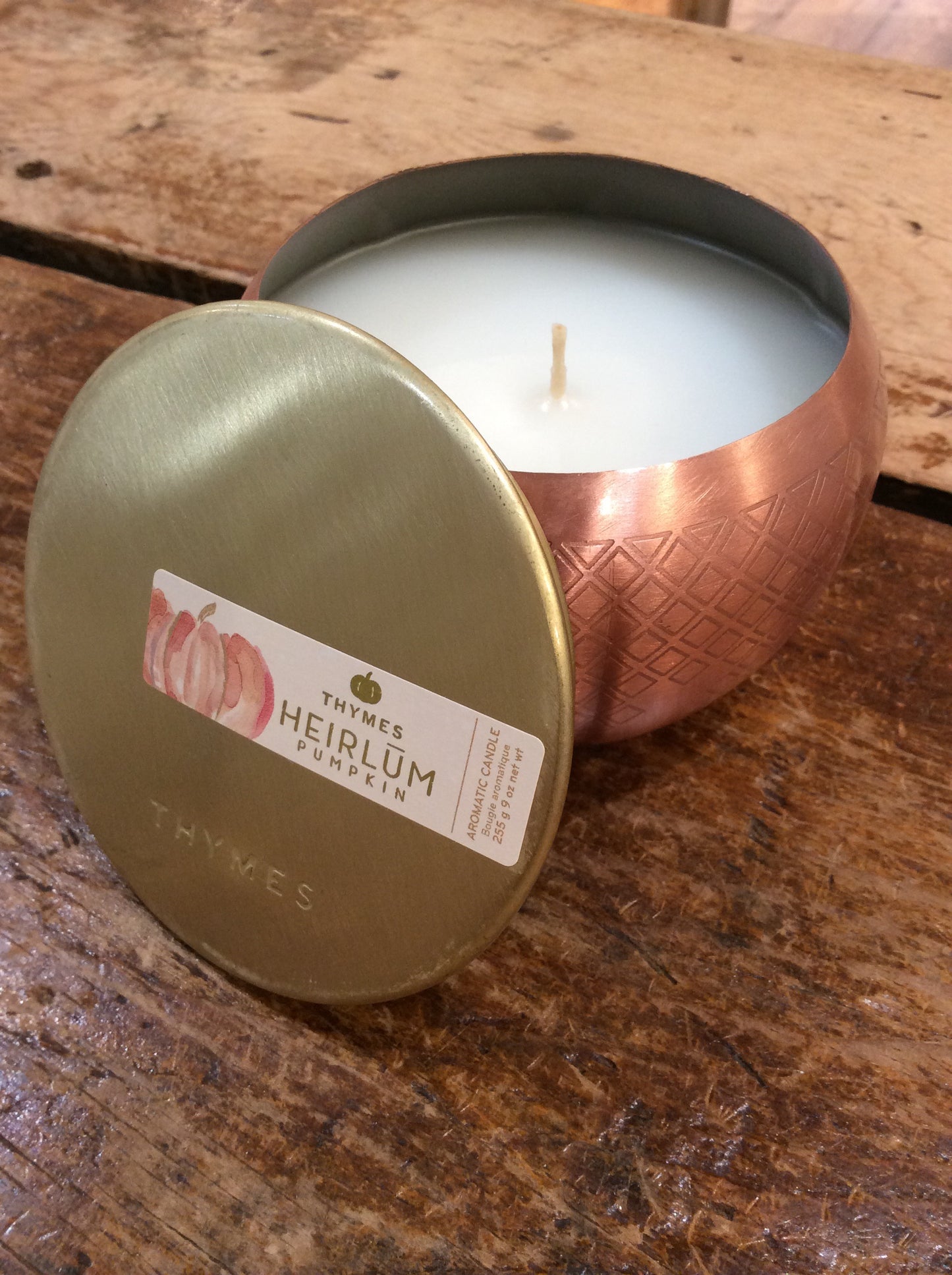 Thymes - Heirlum Pumpkin Votive Candle at