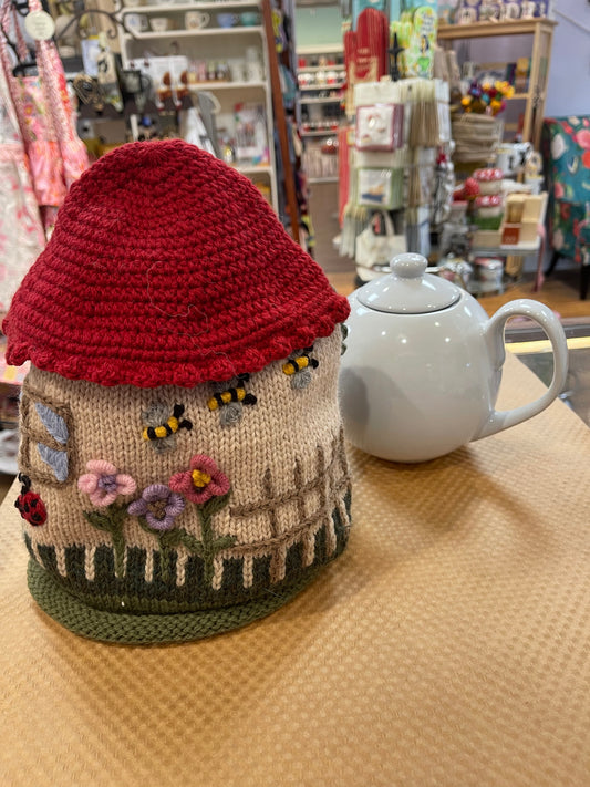 Tea Cozy Hand Crochet Little House