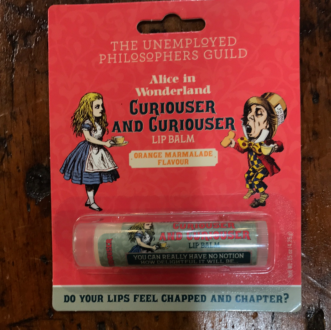 Lip Balm - Alice in Wonderland Curiouser and Curiouser