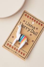 Worry Doll on Card NATURAL LIFE