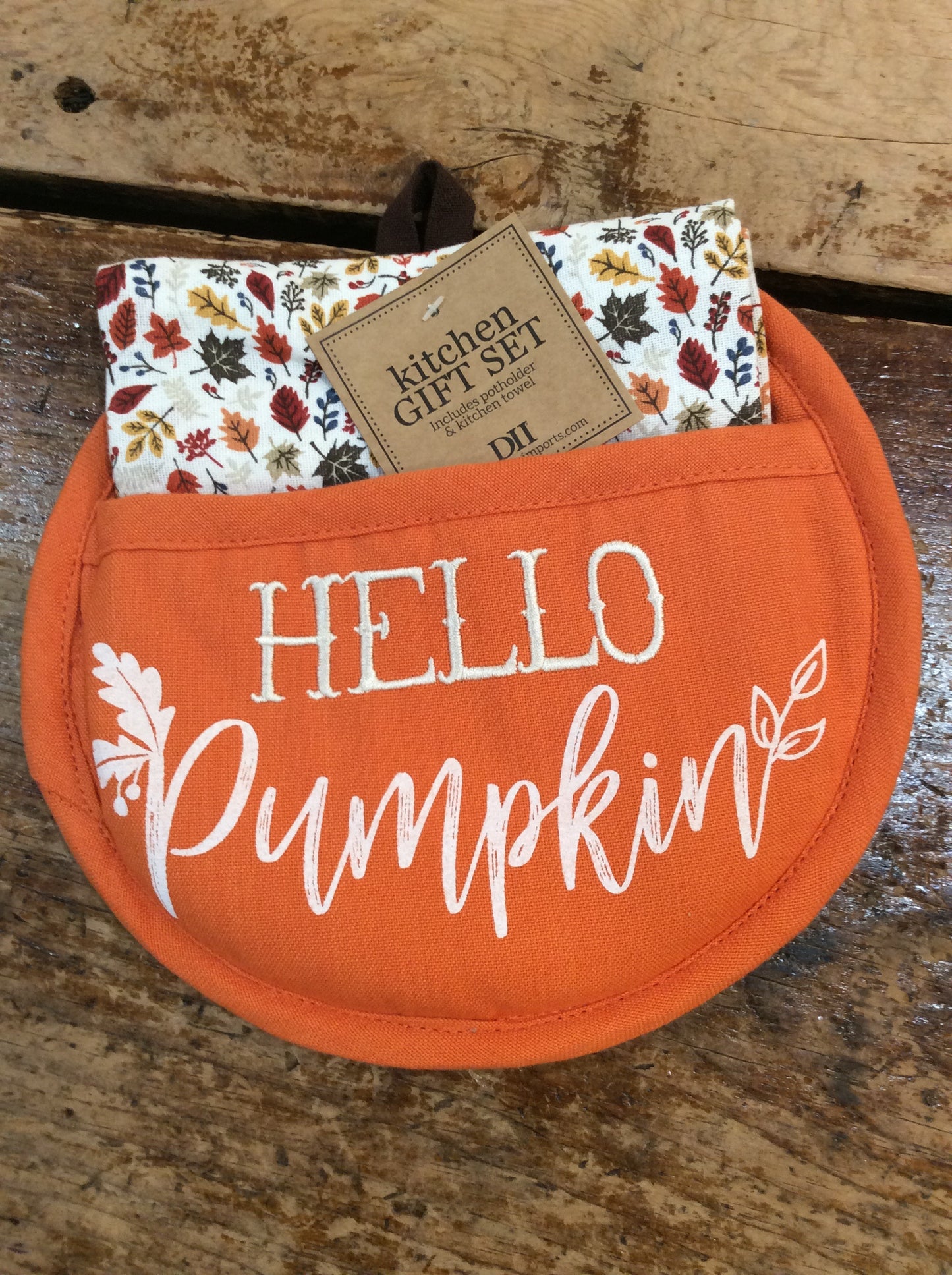 Gift Set - Hello Pumpkin Potholder (DII)