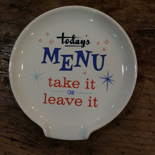 Today's Menu Spoon Rest