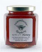 Swarmbustin' Honey - 14oz Hexagonal Glass Jars