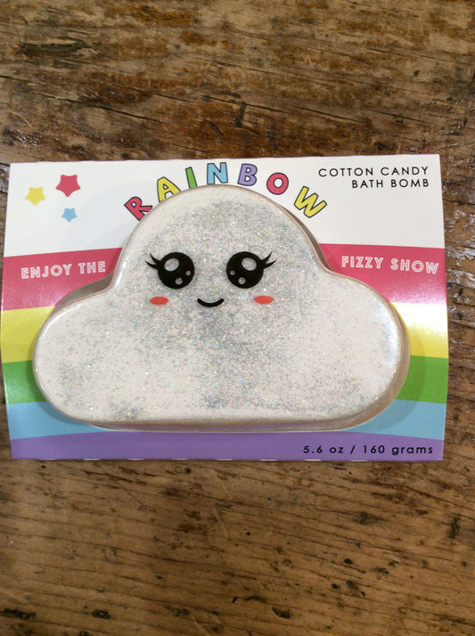 Rainbow Cloud Bath Bomb