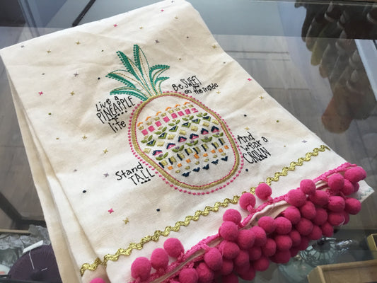 Pineapple Dishtowel
