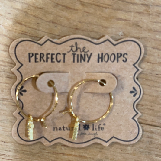 Perfect Tiny Hoops - Natural Life