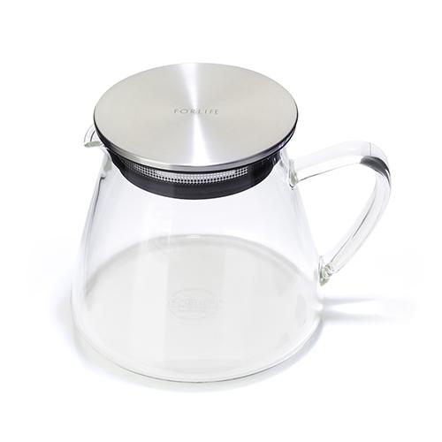 Fuji Glass Teapot with Filter Lid 18 oz.- For Life