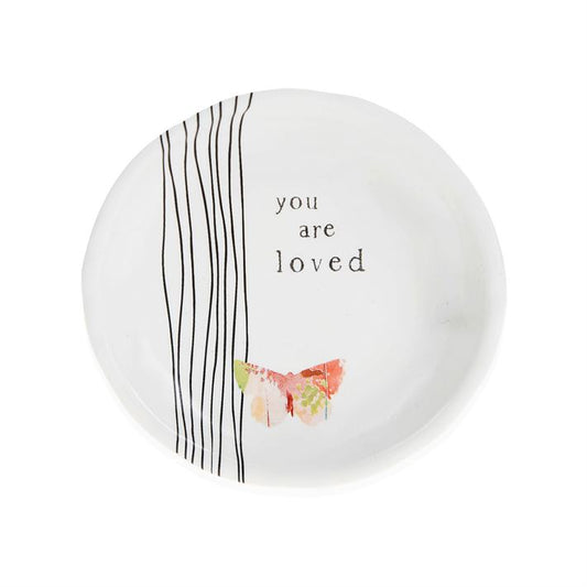 Loved - 4" Keepsake Dish