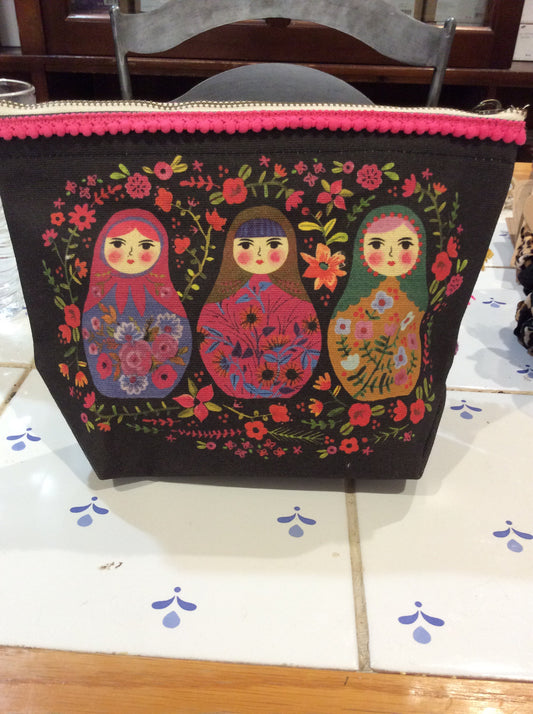 Russian ( Matryoshka) Dolls Bag - Natural Life