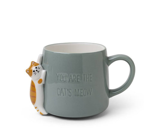 Mug The Cat's Meow Grey