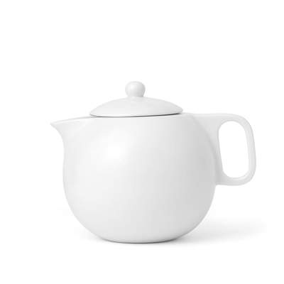 Jaimi™ Porcelain Teapot Large with strainer 1.2 Liter / 40 oz