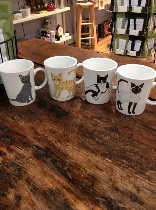 Elegant Cat Mug - Kotobuki