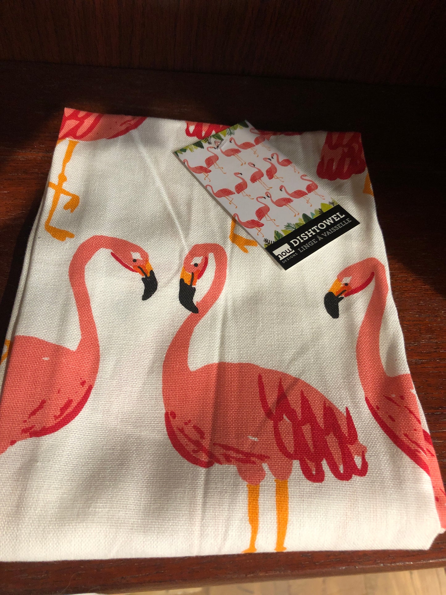 Tea Towel - Flamingo