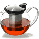 Bola Glass Teapot with Basket Infuser 25 oz