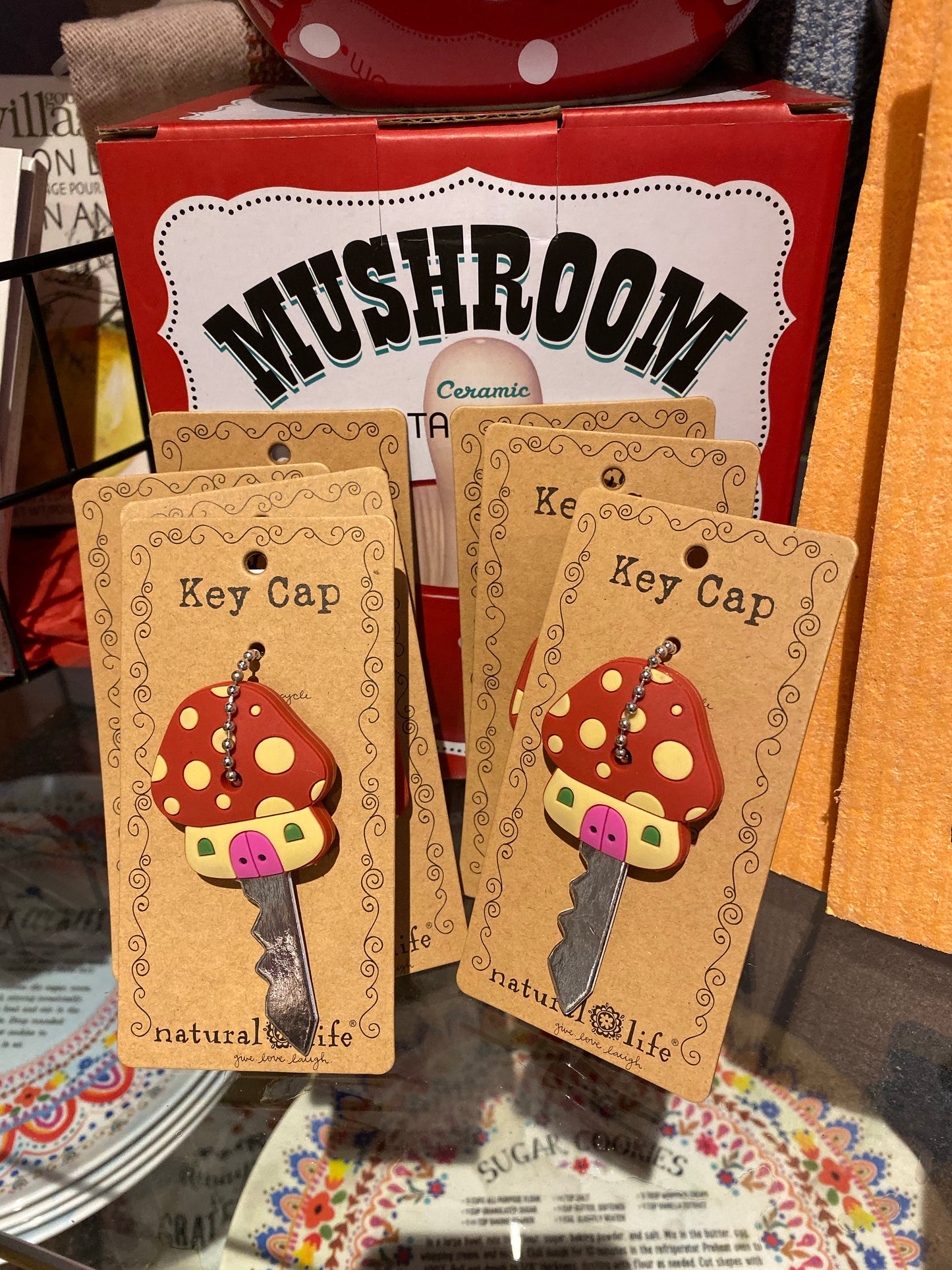 Mushroom Key Cap (Natural Life)