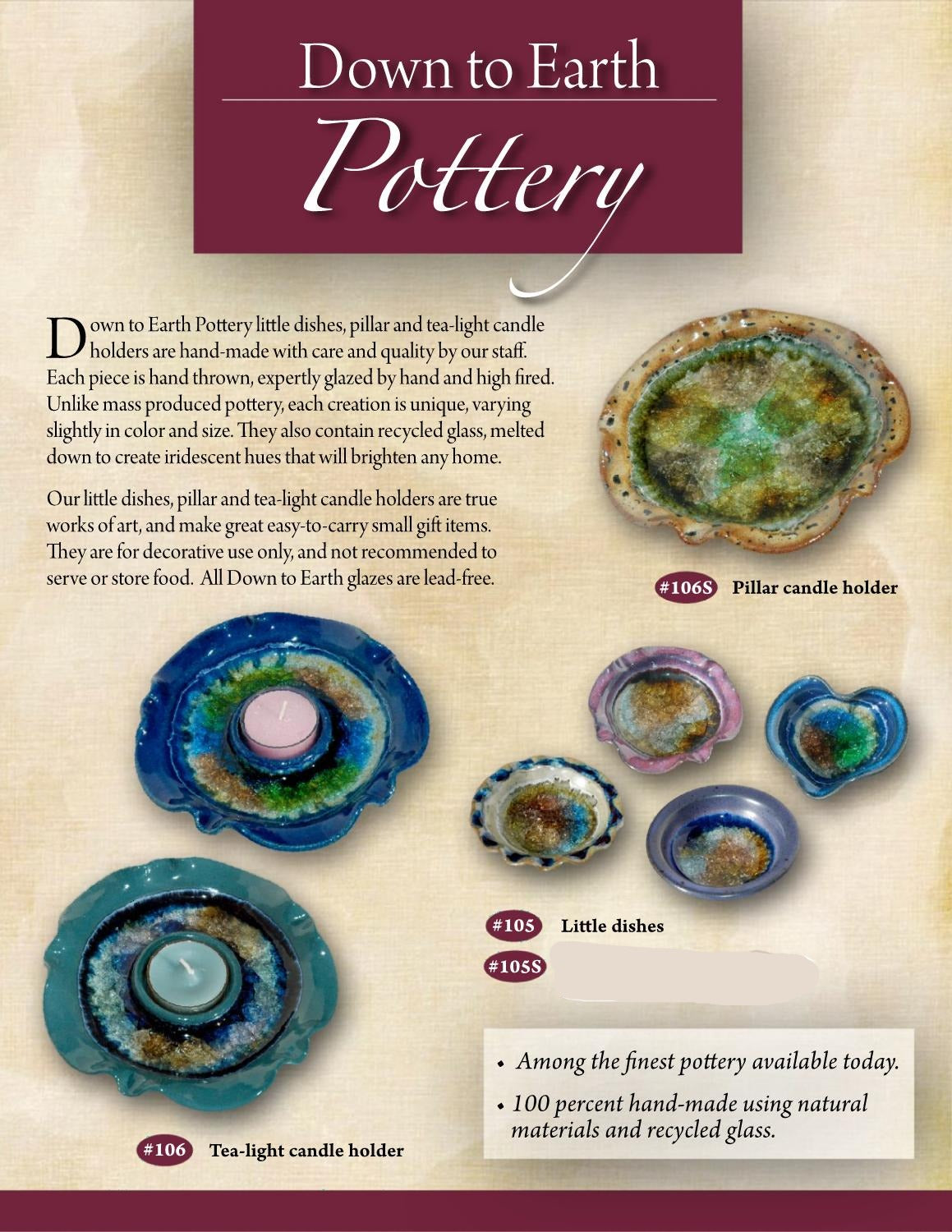 Little Dish - Down To Earth Pottery