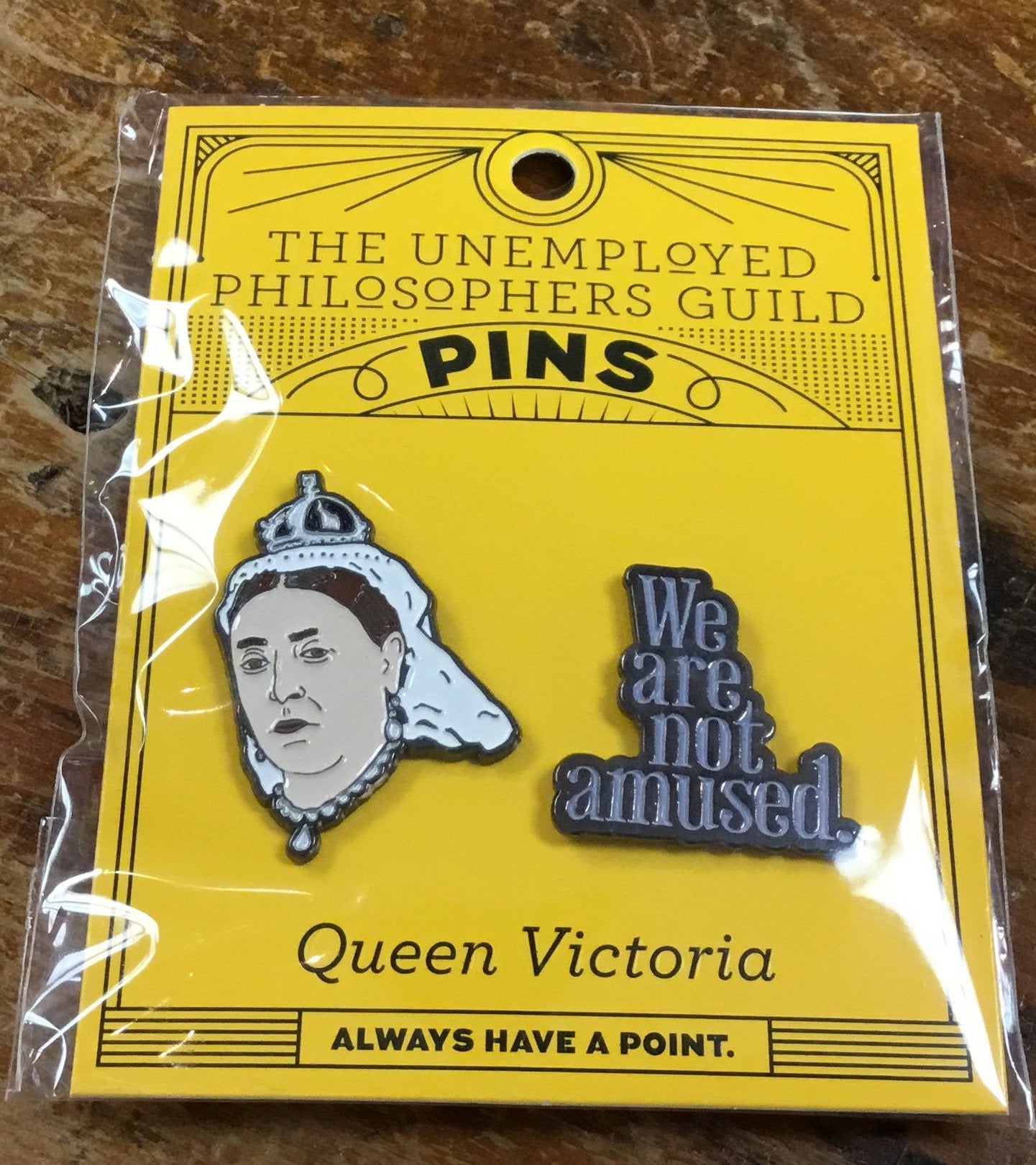Pin Set - Unemployed Philosopher