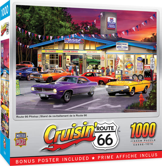 Jigsaw Puzzle Crusin' Route 66