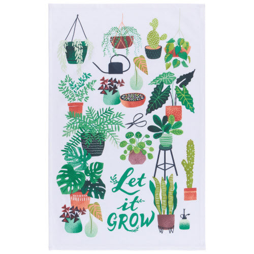 Tea Towel - Let It grow (Now Designs)