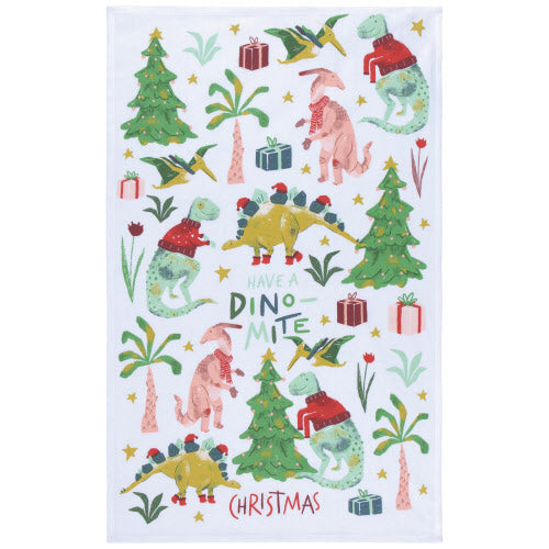 Dino-Mite Christmas Print