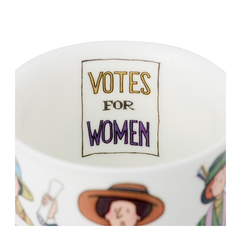 Votes for Women Mug Ceramic Dishwasher Safe