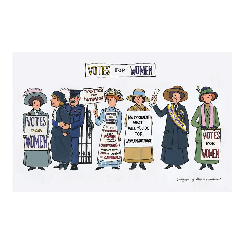 Tea Towel - Suffragette Votes