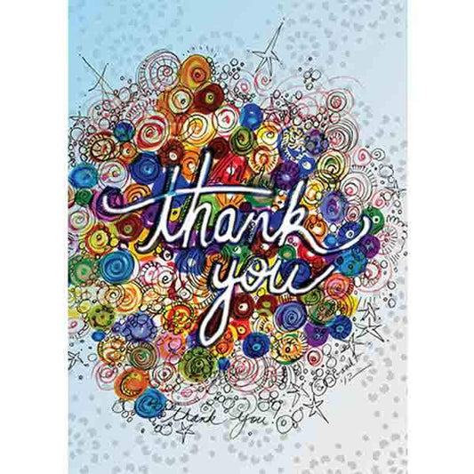 Card Thank You Floral